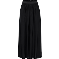 Only Women Clothing Only Paperbag Maxi Skirt - Black