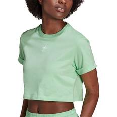 Adidas Women's Adicolor Essentials Crop Top - Glory Mint