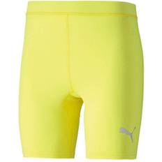 Yellow Base Layer Trousers Puma Liga Baselayer Short Tights Men - Fluo Yellow