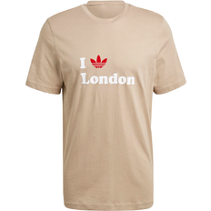 Adidas London Trefoil T-shirt Unisex - Trace Khaki