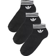 Adidas Trefoil Ankle Socks 3-pack - Black/White