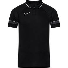 Nike Football Polo Shirts Nike Academy 21 Polo Shirt Men - Black/White/Anthracite/White