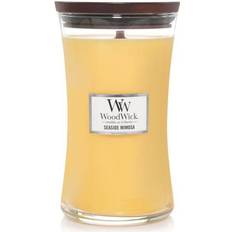 Woodwick Seaside Mimosa Large Scented Candle 609g