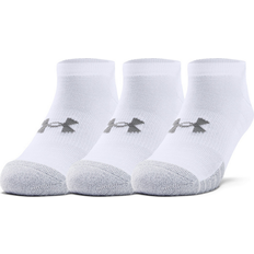 Under Armour Elastane/Lycra/Spandex Underwear Under Armour HeatGear Tech No Show Socks 3-pack - White/Graphite