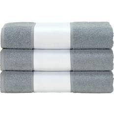 A&R Towels Subli-Me Bath Towel Grey (100x50cm)