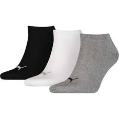 Puma Sneaker Plain Socks 3-pack - Grey/White/Black