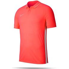 Nike Academy 19 Polo Shirt Men - Bright Crimson/White