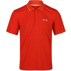 Regatta Maverick V Active Polo Shirt - Burnt Salmon