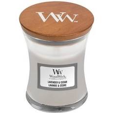 Woodwick Lavender & Cedar Small Scented Candle 85g