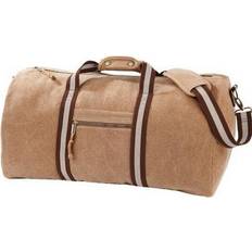 Quadra QD613 Vintage Canvas Holdall - Sahara