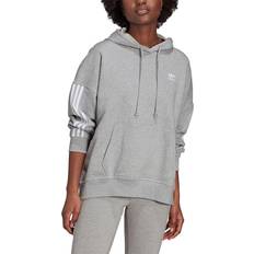 Adidas Women's Adicolor Classics Oversize Hoodie - Medium Gray Heather