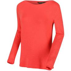 Regatta Women's Frayler Long Sleeved T-shirt - Red Sky
