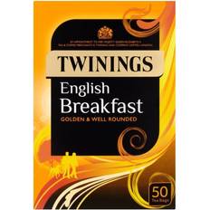 Twinings Food & Drinks Twinings English Breakfast 50 pack 50pcs