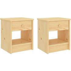 vidaXL - Small Table 30x35cm 2pcs