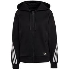 Adidas Future Icons 3-Stripes Hoodie - Black