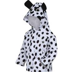 Regatta Kid's Animal Print Jacket - White Black Dog (RKW264_ZX0)