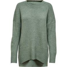 Only Detailed Knitted Sweater - Green/Balsam Green