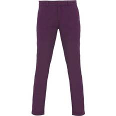 ASQUITH & FOX Women’s Casual Chino - Purple