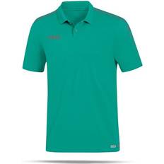 JAKO Striker 2.0 Polo Shirt Men - Turquoise/Anthracite