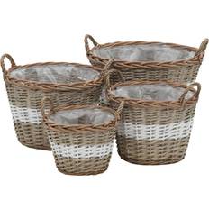 vidaXL Raised Bed Pot 4 pack 246830