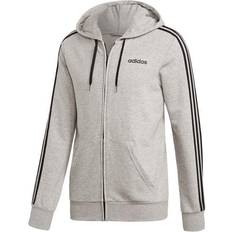 Adidas Essentials 3 Stripes Track Jacket Men - Medium Grey Heather/Black