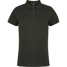 ASQUITH & FOX Women’s Classic Fit Polo Shirt - Bottle Green