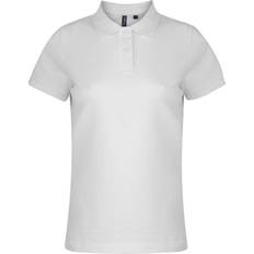 ASQUITH & FOX Women’s Classic Fit Polo Shirt - White