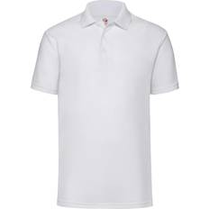 Fruit of the Loom 65/35 Polo Shirt - White