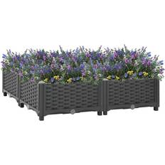 vidaXL Raised Bed 80x80x23cm