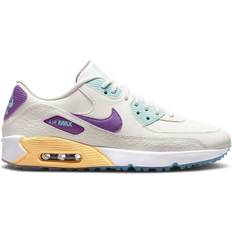 Purple - Women Golf Shoes Nike Air Max 90 G NRG - Sail/Melon Tint/Tropical Twist/Purple Nebula