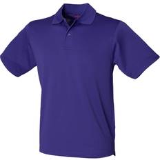 Henbury Coolplus Polo Shirt - Bright Purple