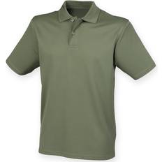 Henbury Coolplus Polo Shirt - Olive