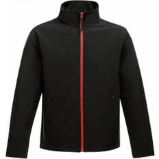 Regatta Ablaze Printable Softshell Jacket - Black/Classic Red