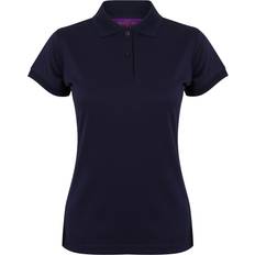 Henbury Ladies Coolplus Polo Shirt - Oxford Navy