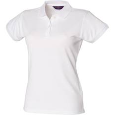 Henbury Ladies Coolplus Polo Shirt - White
