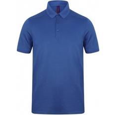 Henbury Stretch Microfine Pique Polo Shirt - Royal