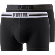 Puma Placed Logo Boxers 2-pack - Black