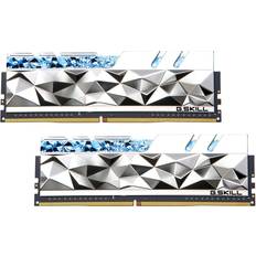 CL14 RAM Memory G.Skill Trident Z Royal Elite RGB Silver DDR4 4000MHz 2x8GB (F4-4000C14D-16GTES)