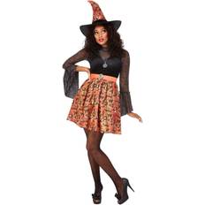 Smiffys Vintage Witch Costume Orange