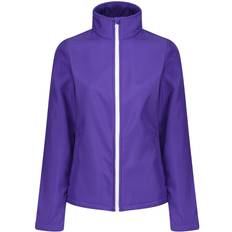 Regatta Women's Standout Ablaze Printable Softshell Jacket - Purple/Black