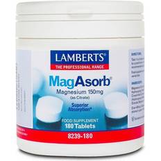 Lamberts Vitamins & Minerals Lamberts MagAsorb Magnesium 150mg 180 pcs