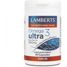 Lamberts Fatty Acids Lamberts Omega 3 Ultra Pure Fish Oil 1300mg 60 pcs