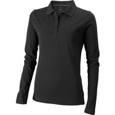 Elevate Oakville Long Sleeve Polo Shirt - Anthracite