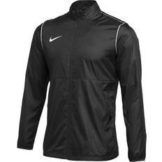 Men - Polyester Rain Clothes Nike Park 20 Rain Jacket Men - Black/White/White