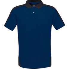 Regatta Contrast Coolweave Polo Shirt - New Royal/Navy