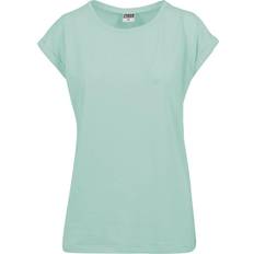 Urban Classics Ladies Extended Shoulder Tee - Blue Mint