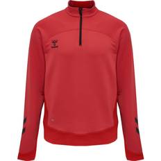 Hummel Hmllead Half Zip Sweatshirt - True Red