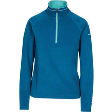 Trespass Skylar Women's 1/2 Zip Fleece Top - Cosmic Blue/Marine