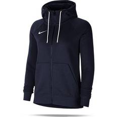 Nike Women's Team Club 20 Full Zip Hoodie - Obsidian/White