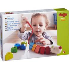 Haba Activity Toys Haba Threading Game Number Dragon